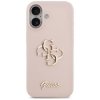 GUESS futerał do IPHONE 17 GUHCP17SSC4GSMP (Silicone W/ Big 4G Script) różowy